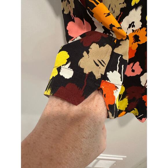 Maison Rabih Kayrouz Floral Multi Blouse Size 40(US 8) - Picture 4 of 6
